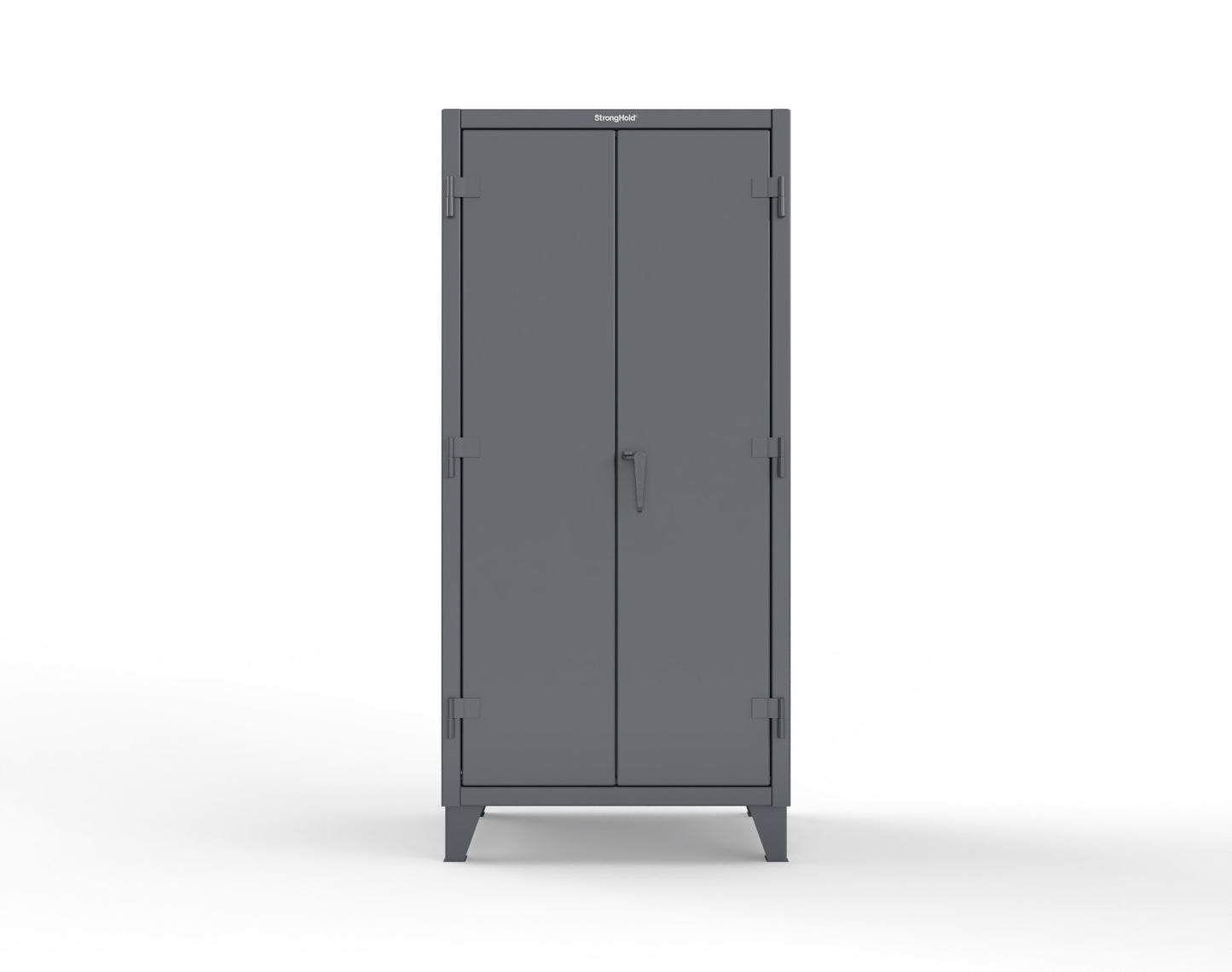 Extreme Duty 12 GA Bin Cabinet with 4 Shelves - 36 In. W x 24 In. D x 78 In. H - 36-BS-244-7024