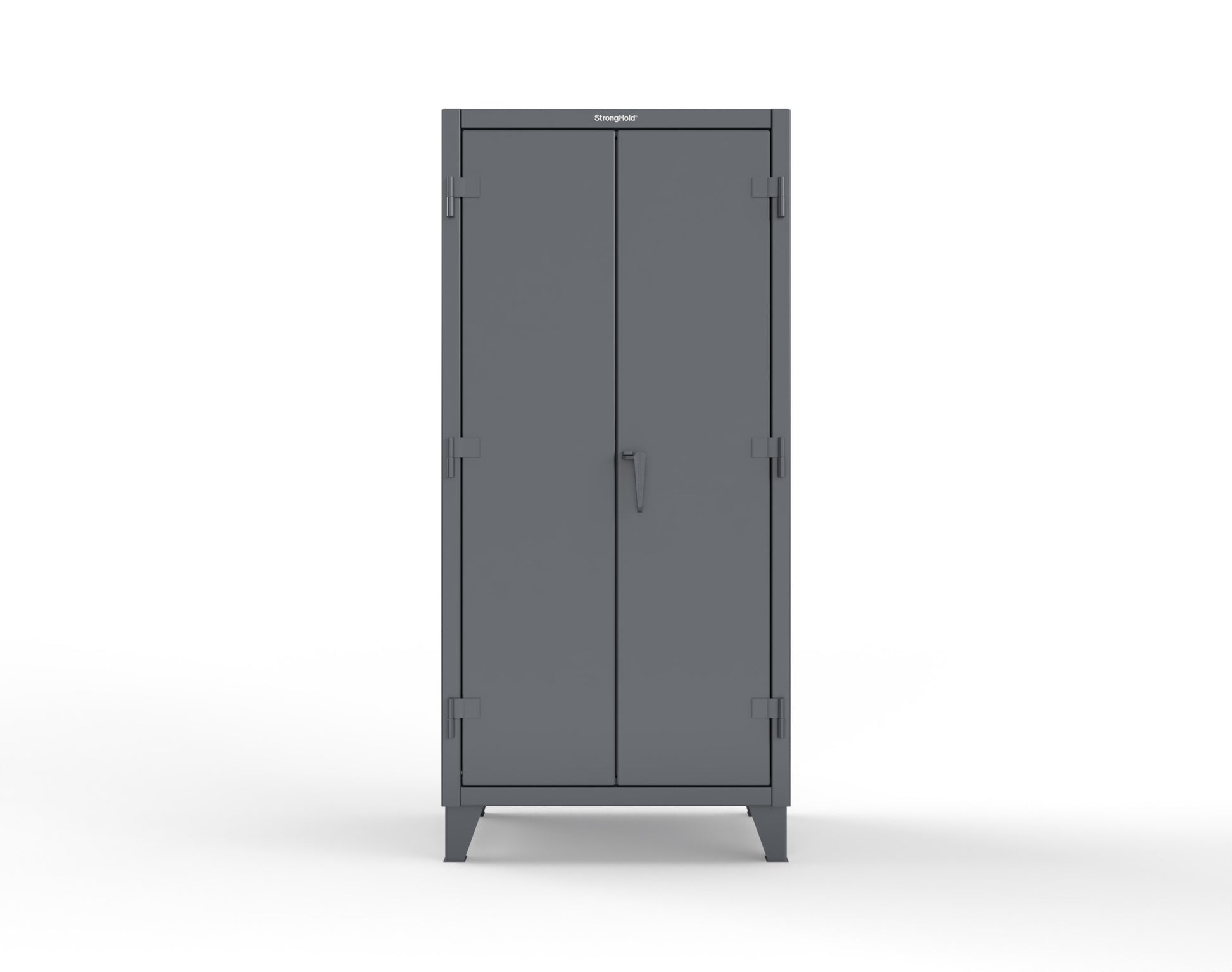 Extreme Duty 12 GA Bin Cabinet with 4 Shelves - 36 In. W x 24 In. D x 78 In. H - 36-BS-244-7024