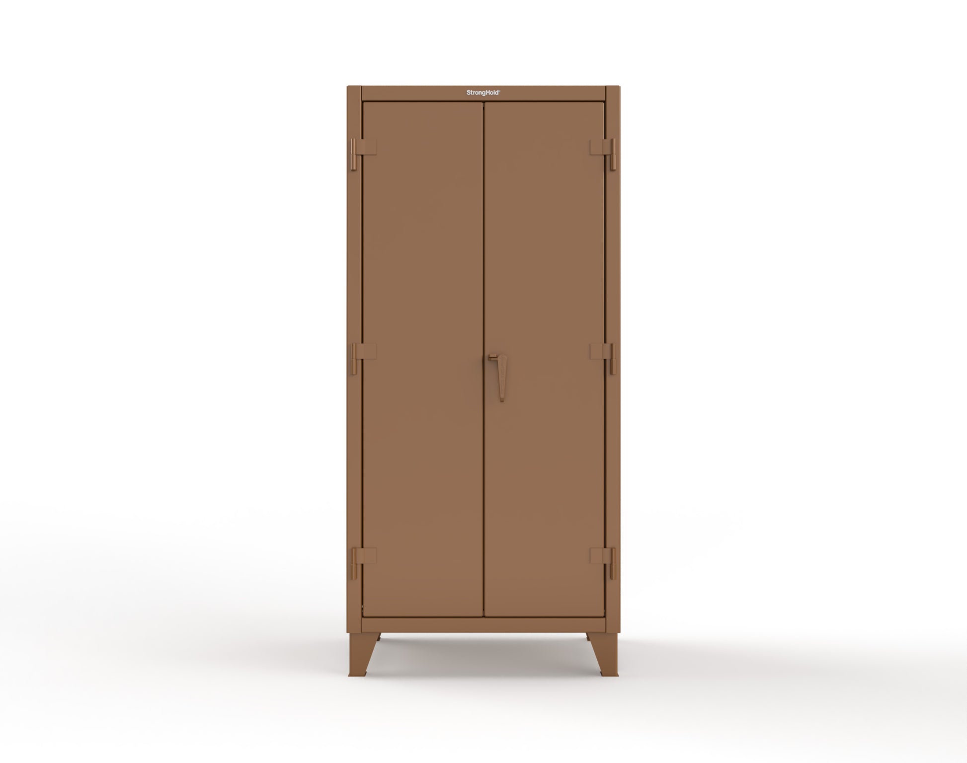 Extreme Duty 12 GA Bin Cabinet with 4 Shelves - 36 In. W x 24 In. D x 78 In. H - 36-BS-244-8008