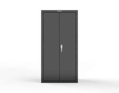 Heavy Duty 18 GA Bin Storage Cabinet - 36 in. W x 18 in. D x 72 in. H - 36-BSC-180-P-9005