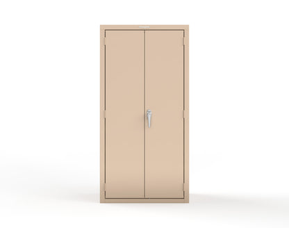 Heavy Duty 18 GA Bin Storage Cabinet - 36 in. W x 18 in. D x 72 in. H - 36-BSC-180-P-1019