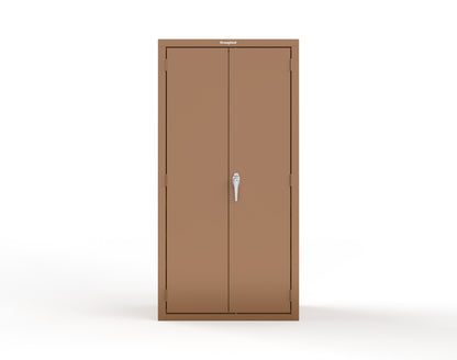 Heavy Duty 18 GA Bin Storage Cabinet - 36 in. W x 18 in. D x 72 in. H - 36-BSC-180-P-8008