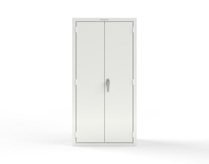 Heavy Duty 18 GA Bin Storage Cabinet - 36 in. W x 18 in. D x 72 in. H - 36-BSC-180-P-9003
