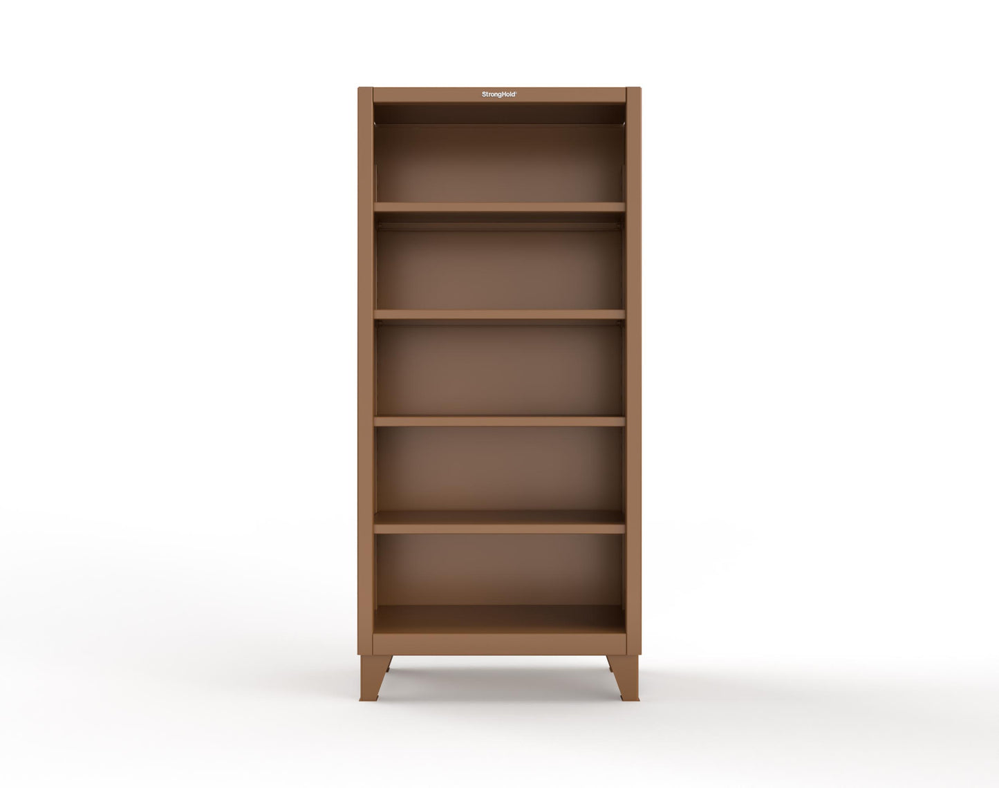 36-CSU-184 - Extreme Duty 12 GA Closed Shelving Unit with 4 Shelves - 36 In. W x 18 In. D x 72 In. H-8008