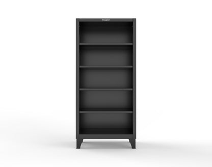 36-CSU-184 - Extreme Duty 12 GA Closed Shelving Unit with 4 Shelves - 36 In. W x 18 In. D x 72 In. H-9005