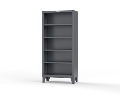 36-CSU-184 - Extreme Duty 12 GA Closed Shelving Unit with 4 Shelves - 36 In. W x 18 In. D x 72 In. H-7024