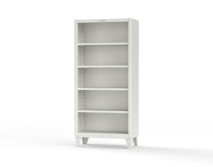 36-CSU-184 - Extreme Duty 12 GA Closed Shelving Unit with 4 Shelves - 36 In. W x 18 In. D x 72 In. H-9003