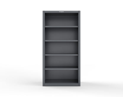 Extreme Duty 12 GA Closed Shelving Unit with 4 Shelves - 36 In. W x 20 In. D x 72 In. H - 36-CSU-204-7024
