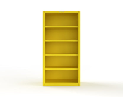Extreme Duty 12 GA Closed Shelving Unit with 4 Shelves - 36 In. W x 20 In. D x 72 In. H - 36-CSU-204-1023

