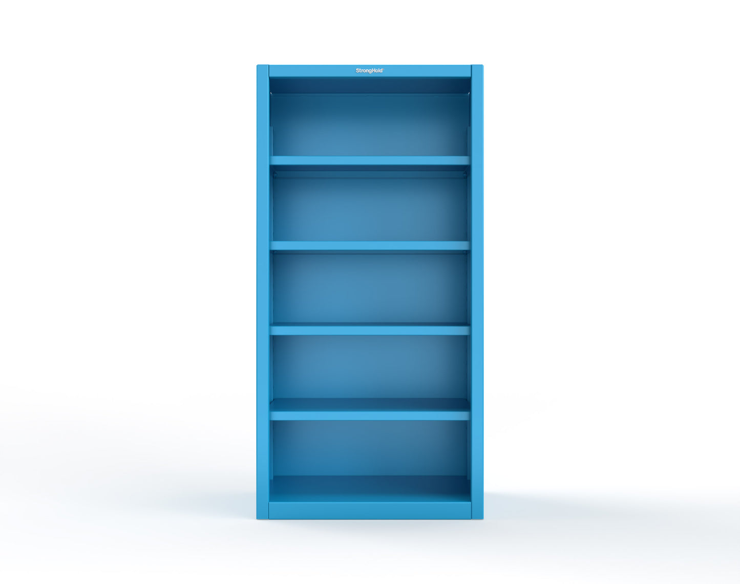 Extreme Duty 12 GA Closed Shelving Unit with 4 Shelves - 36 In. W x 20 In. D x 72 In. H - 36-CSU-204-5012
