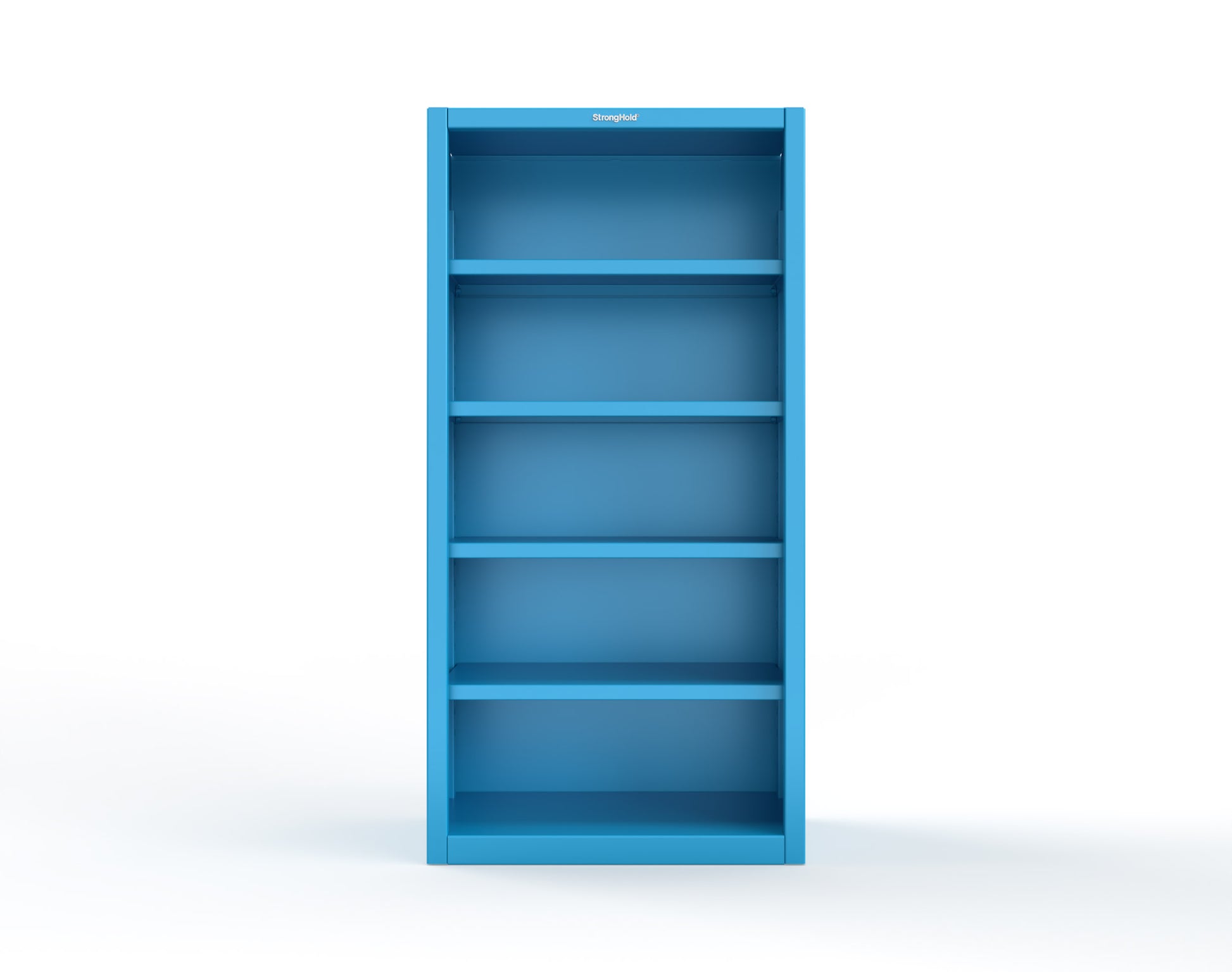 Extreme Duty 12 GA Closed Shelving Unit with 4 Shelves - 36 In. W x 20 In. D x 72 In. H - 36-CSU-204-5012

