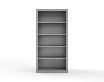 Extreme Duty 12 GA Closed Shelving Unit with 4 Shelves - 36 In. W x 20 In. D x 72 In. H - 36-CSU-204-7037
