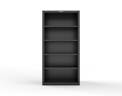 Extreme Duty 12 GA Closed Shelving Unit with 4 Shelves - 36 In. W x 20 In. D x 72 In. H - 36-CSU-204-9005
