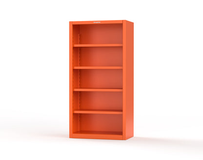 Extreme Duty 12 GA Closed Shelving Unit with 4 Shelves - 36 In. W x 20 In. D x 72 In. H - 36-CSU-204-2004
