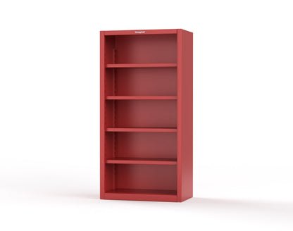 Extreme Duty 12 GA Closed Shelving Unit with 4 Shelves - 36 In. W x 20 In. D x 72 In. H - 36-CSU-204-3001
