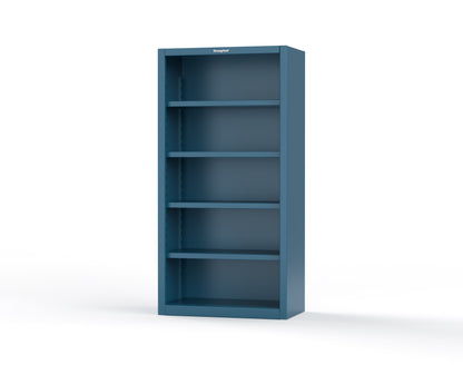 Extreme Duty 12 GA Closed Shelving Unit with 4 Shelves - 36 In. W x 20 In. D x 72 In. H - 36-CSU-204-5010
