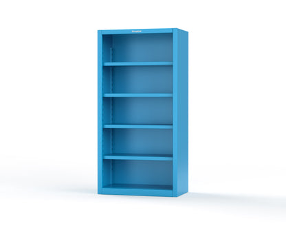 Extreme Duty 12 GA Closed Shelving Unit with 4 Shelves - 36 In. W x 20 In. D x 72 In. H - 36-CSU-204-5012
