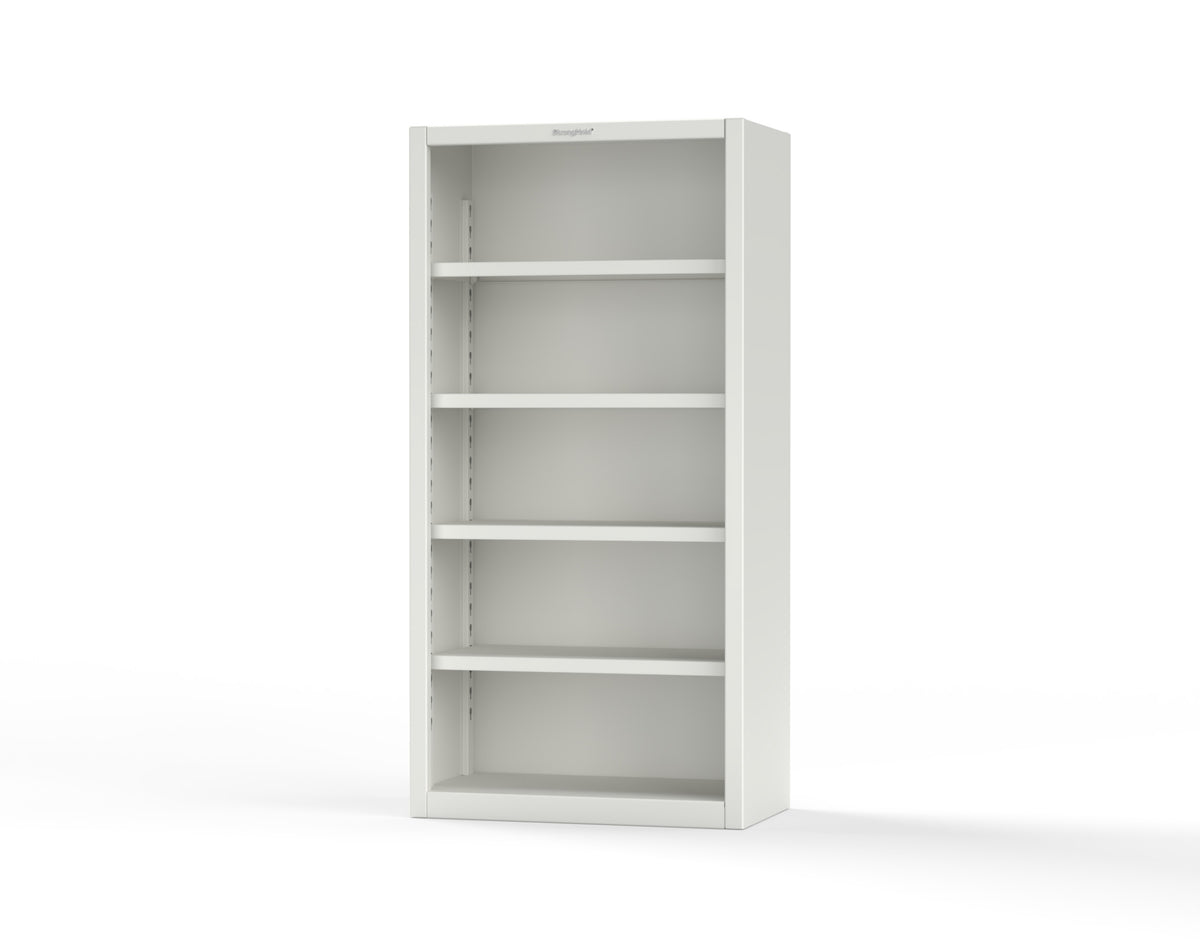Extreme Duty 12 GA Closed Shelving Unit with 4 Shelves - 36 In. W x 20 In. D x 72 In. H - 36-CSU-204-9003
