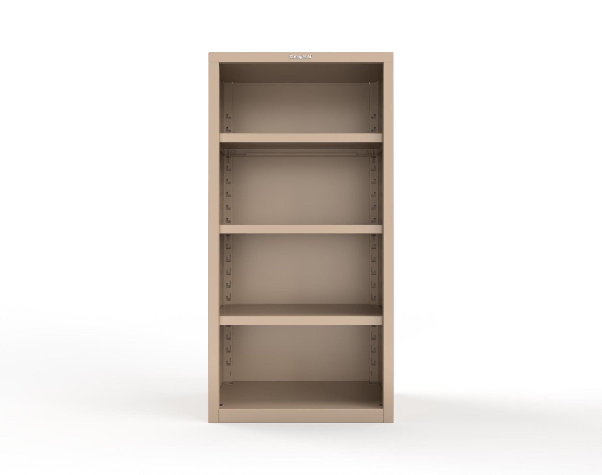 Heavy Duty 18 GA Closed Shelving Unit with 3 Shelves - 36 in. W x 24 in. D x 72 in. H - 36-CSU-243-P-1019