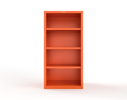 Heavy Duty 18 GA Closed Shelving Unit with 3 Shelves - 36 in. W x 24 in. D x 72 in. H - 36-CSU-243-P-2009