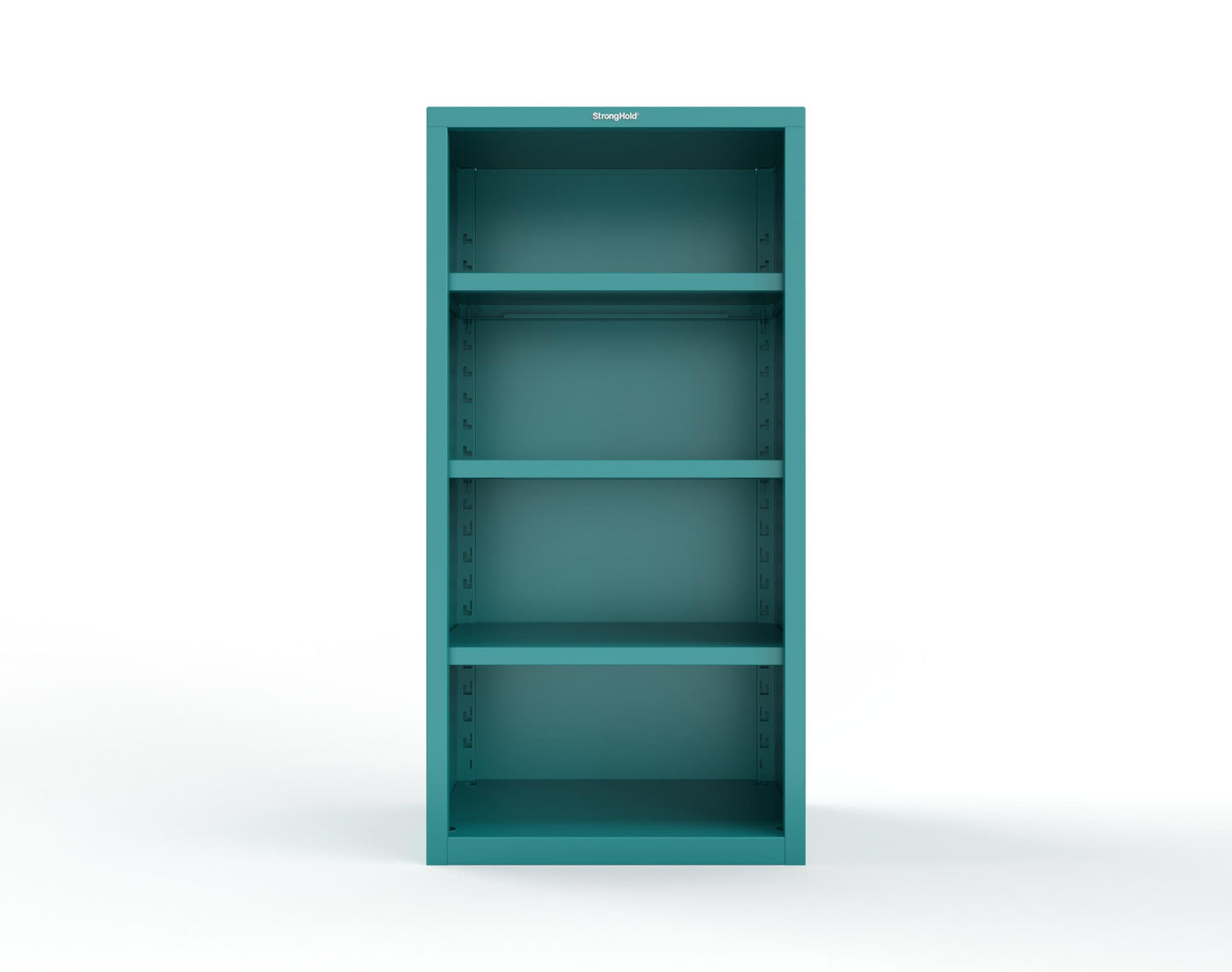 Heavy Duty 18 GA Closed Shelving Unit with 3 Shelves - 36 in. W x 24 in. D x 72 in. H - 36-CSU-243-P-5021
