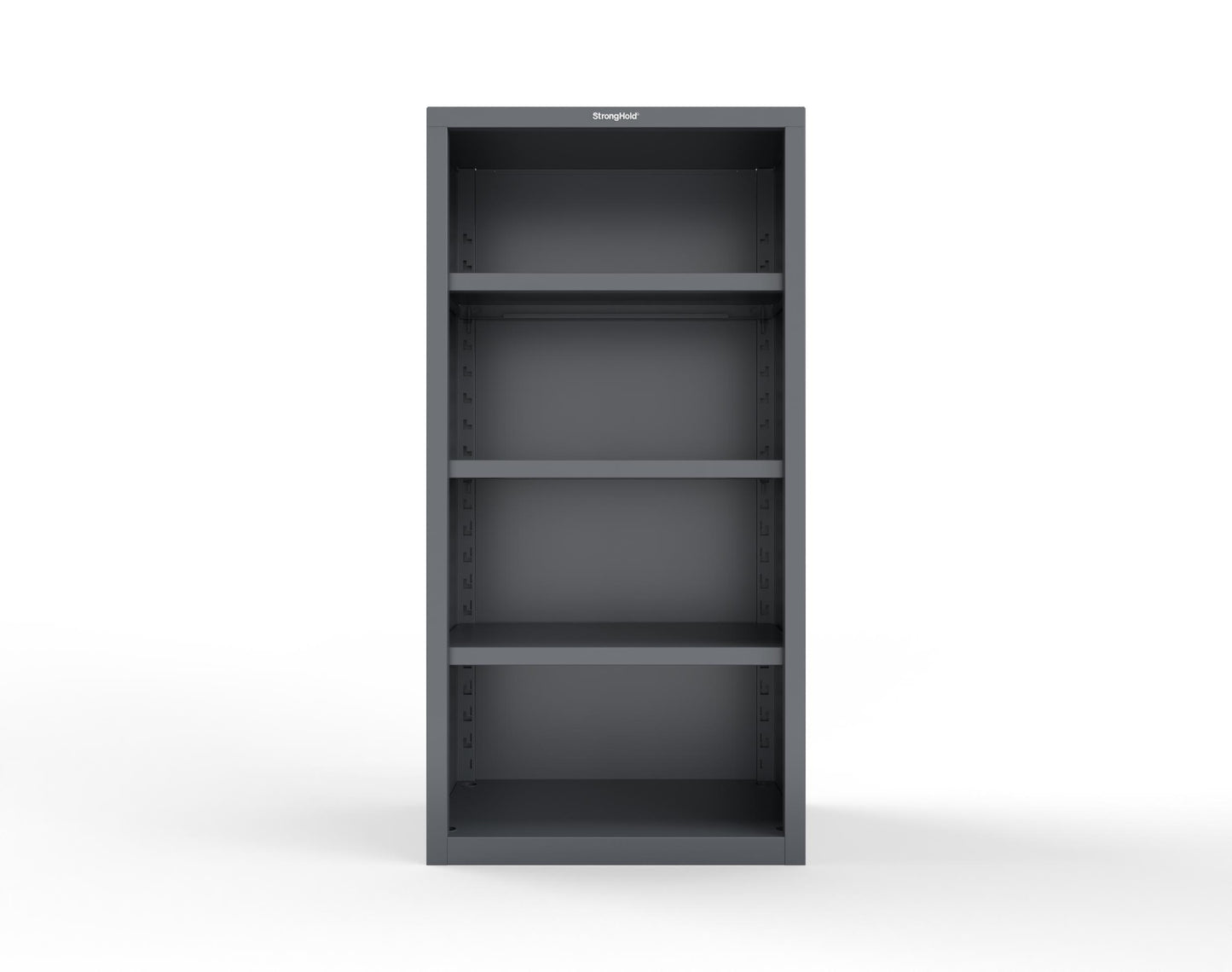 Heavy Duty 18 GA Closed Shelving Unit with 3 Shelves - 36 in. W x 24 in. D x 72 in. H - 36-CSU-243-P-7024