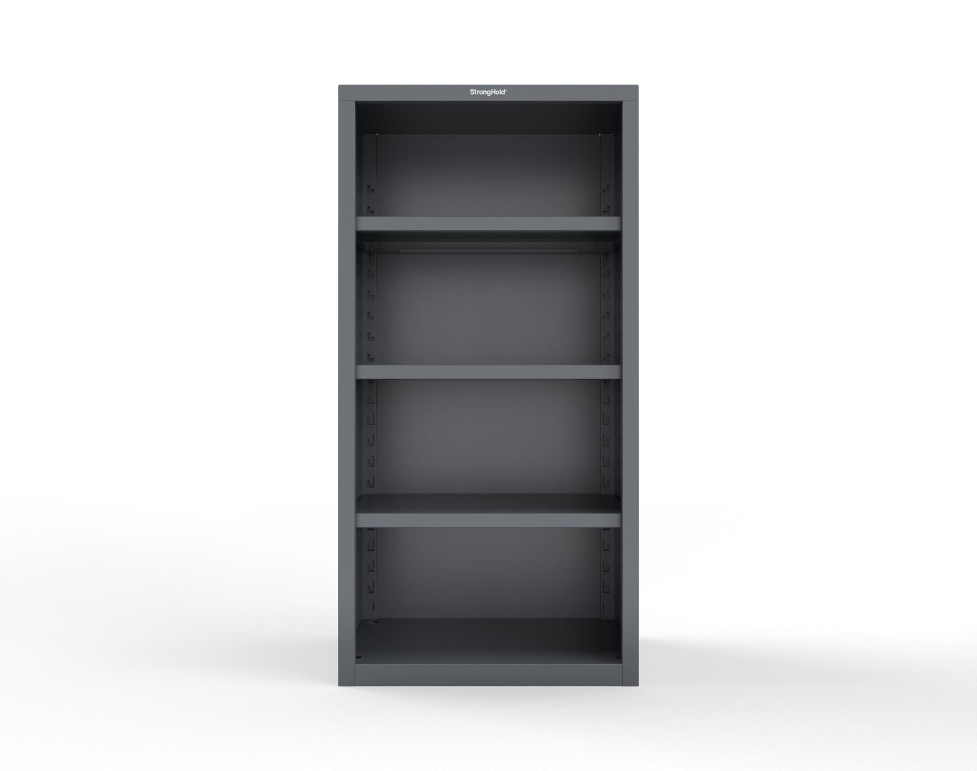 Heavy Duty 18 GA Closed Shelving Unit with 3 Shelves - 36 in. W x 24 in. D x 72 in. H - 36-CSU-243-P-7024