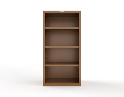 Heavy Duty 18 GA Closed Shelving Unit with 3 Shelves - 36 in. W x 24 in. D x 72 in. H - 36-CSU-243-P-8008