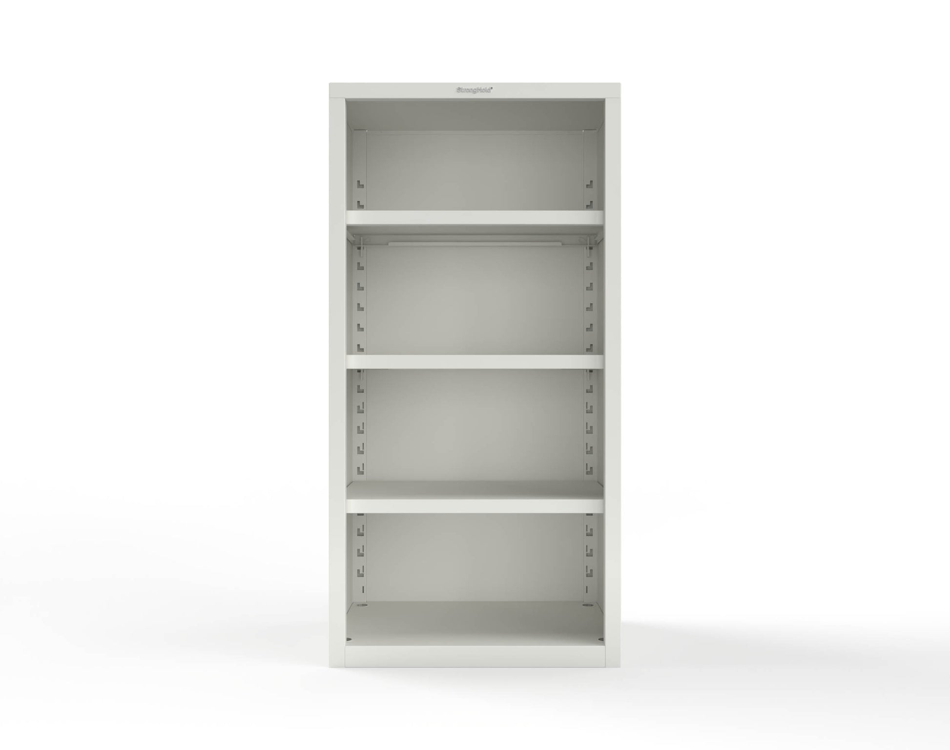 Heavy Duty 18 GA Closed Shelving Unit with 3 Shelves - 36 in. W x 24 in. D x 72 in. H - 36-CSU-243-P-9003