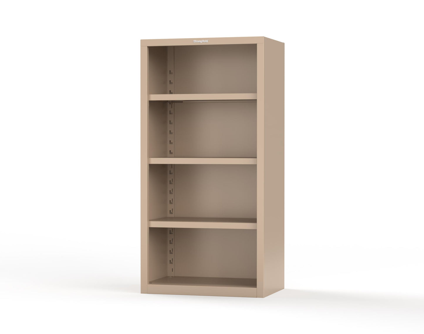 Heavy Duty 18 GA Closed Shelving Unit with 3 Shelves - 36 in. W x 24 in. D x 72 in. H - 36-CSU-243-P-1019