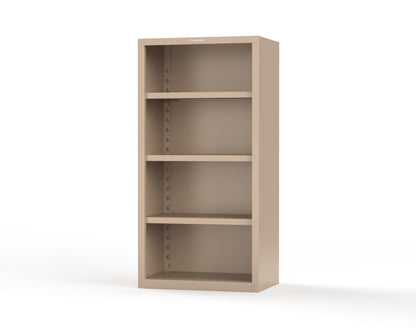 Heavy Duty 18 GA Closed Shelving Unit with 3 Shelves - 36 in. W x 24 in. D x 72 in. H - 36-CSU-243-P-1019