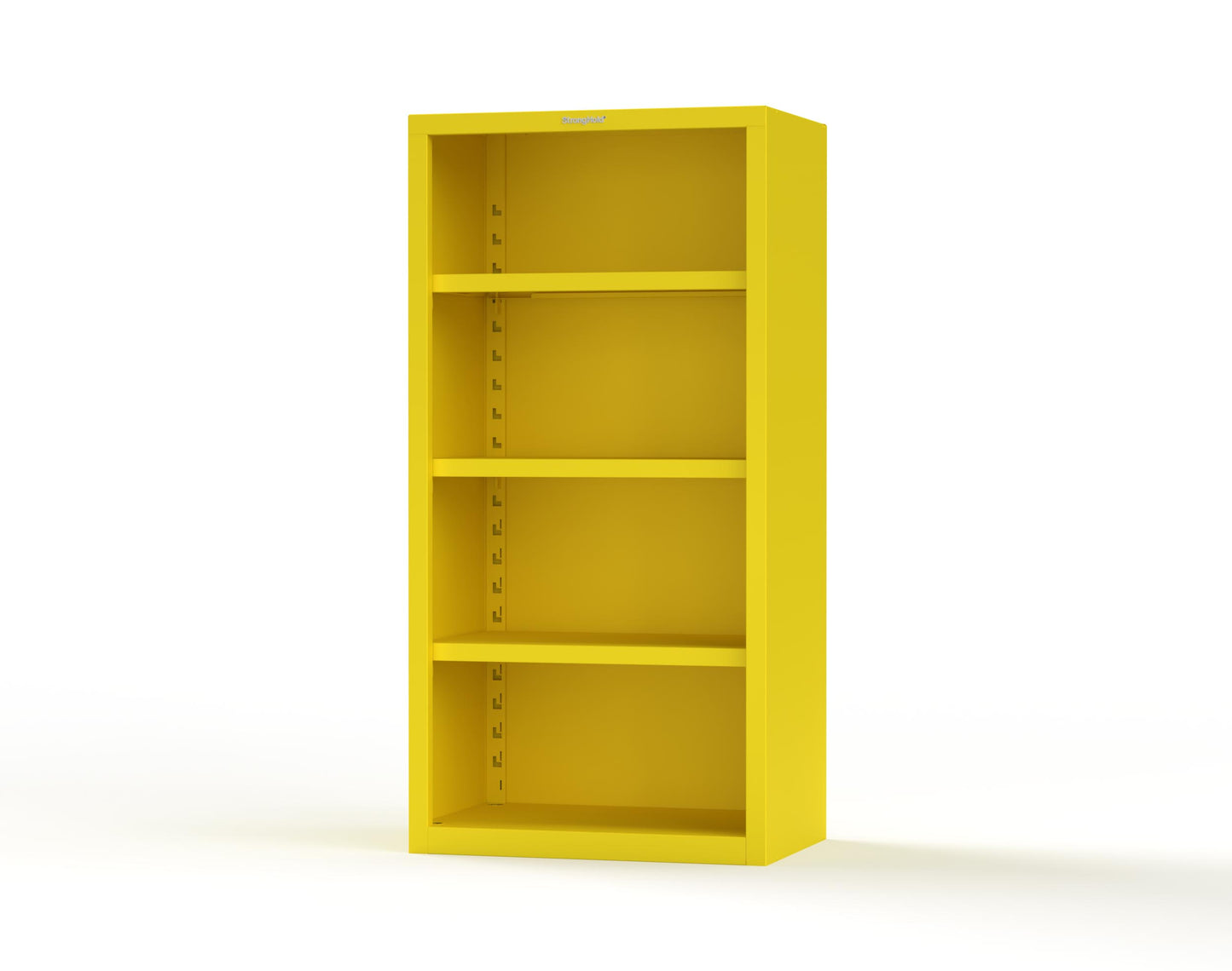 Heavy Duty 18 GA Closed Shelving Unit with 3 Shelves - 36 in. W x 24 in. D x 72 in. H - 36-CSU-243-P-1021