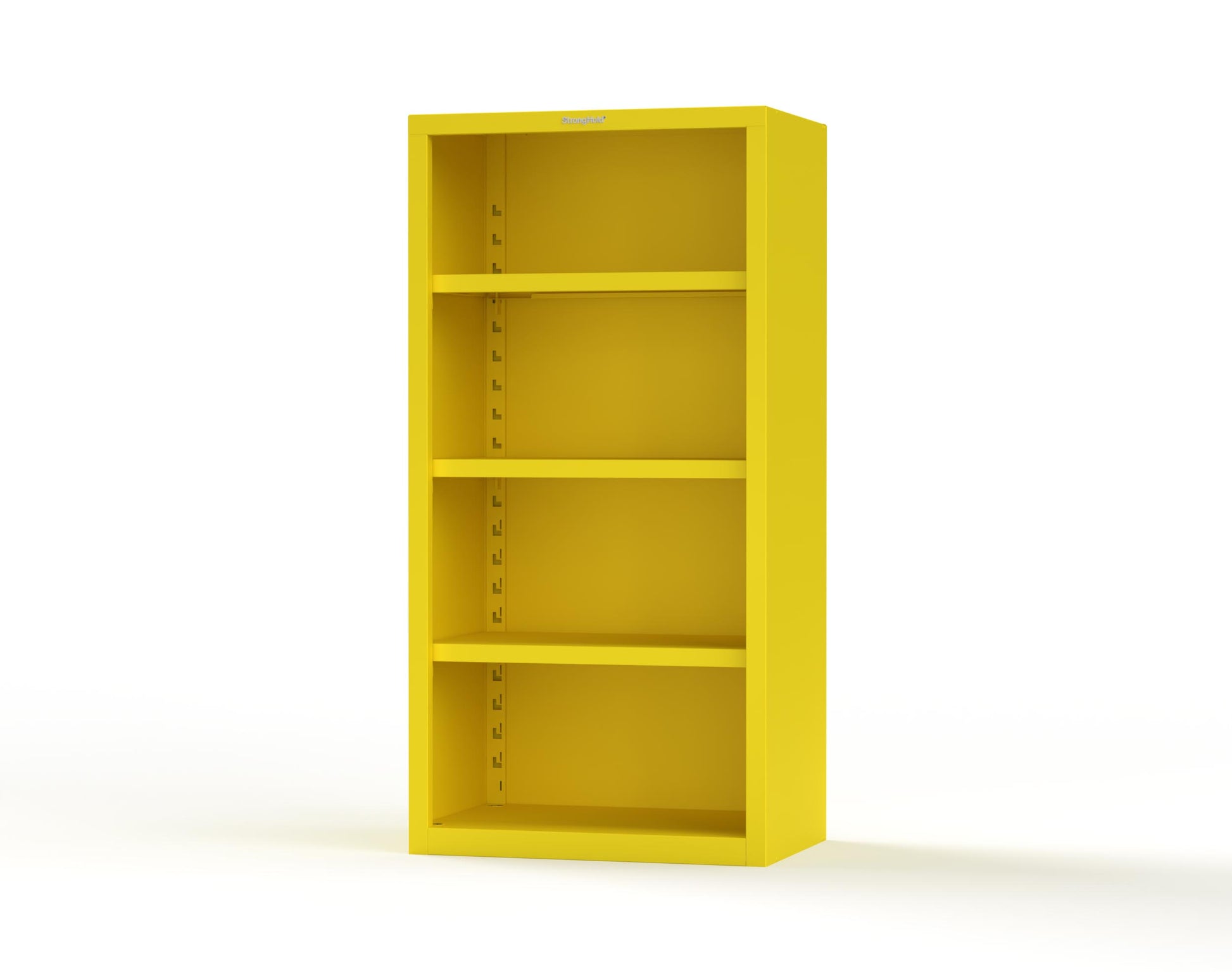 Heavy Duty 18 GA Closed Shelving Unit with 3 Shelves - 36 in. W x 24 in. D x 72 in. H - 36-CSU-243-P-1021