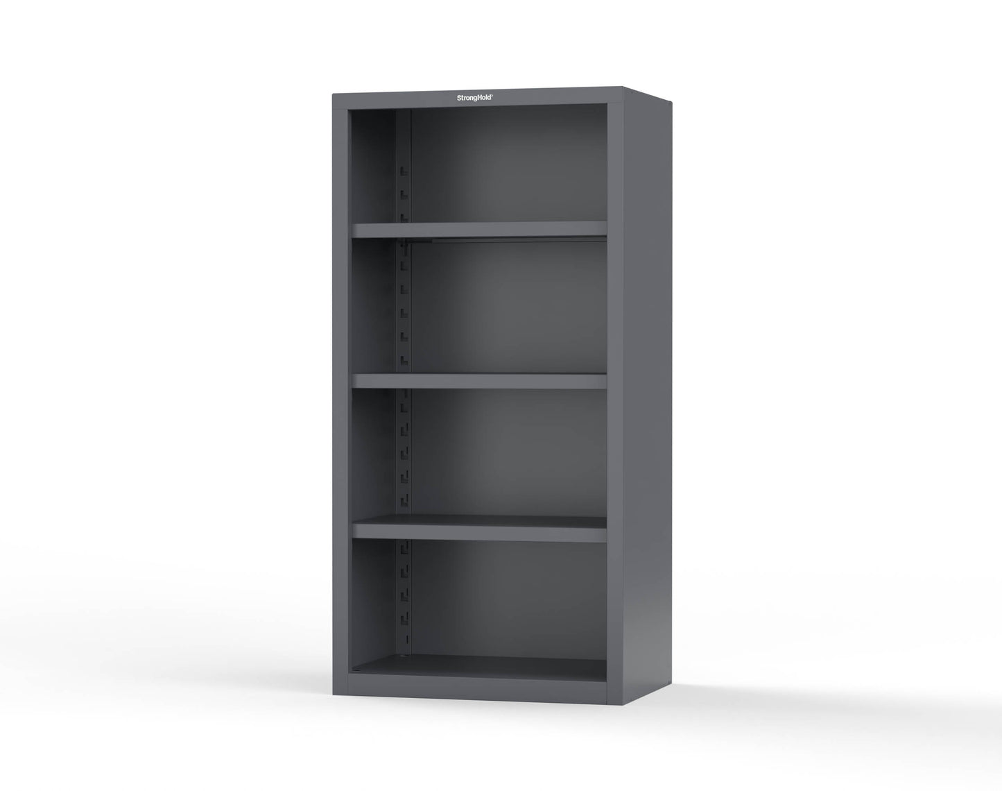 Heavy Duty 18 GA Closed Shelving Unit with 3 Shelves - 36 in. W x 24 in. D x 72 in. H - 36-CSU-243-P-7024