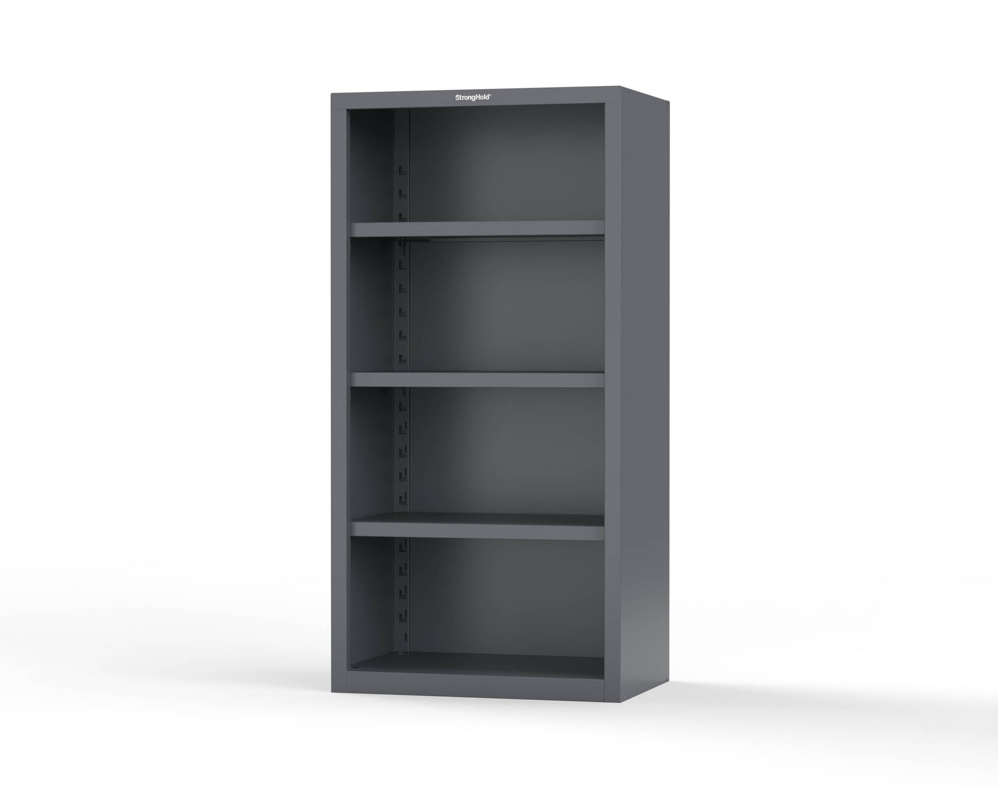 Heavy Duty 18 GA Closed Shelving Unit with 3 Shelves - 36 in. W x 24 in. D x 72 in. H - 36-CSU-243-P-7024