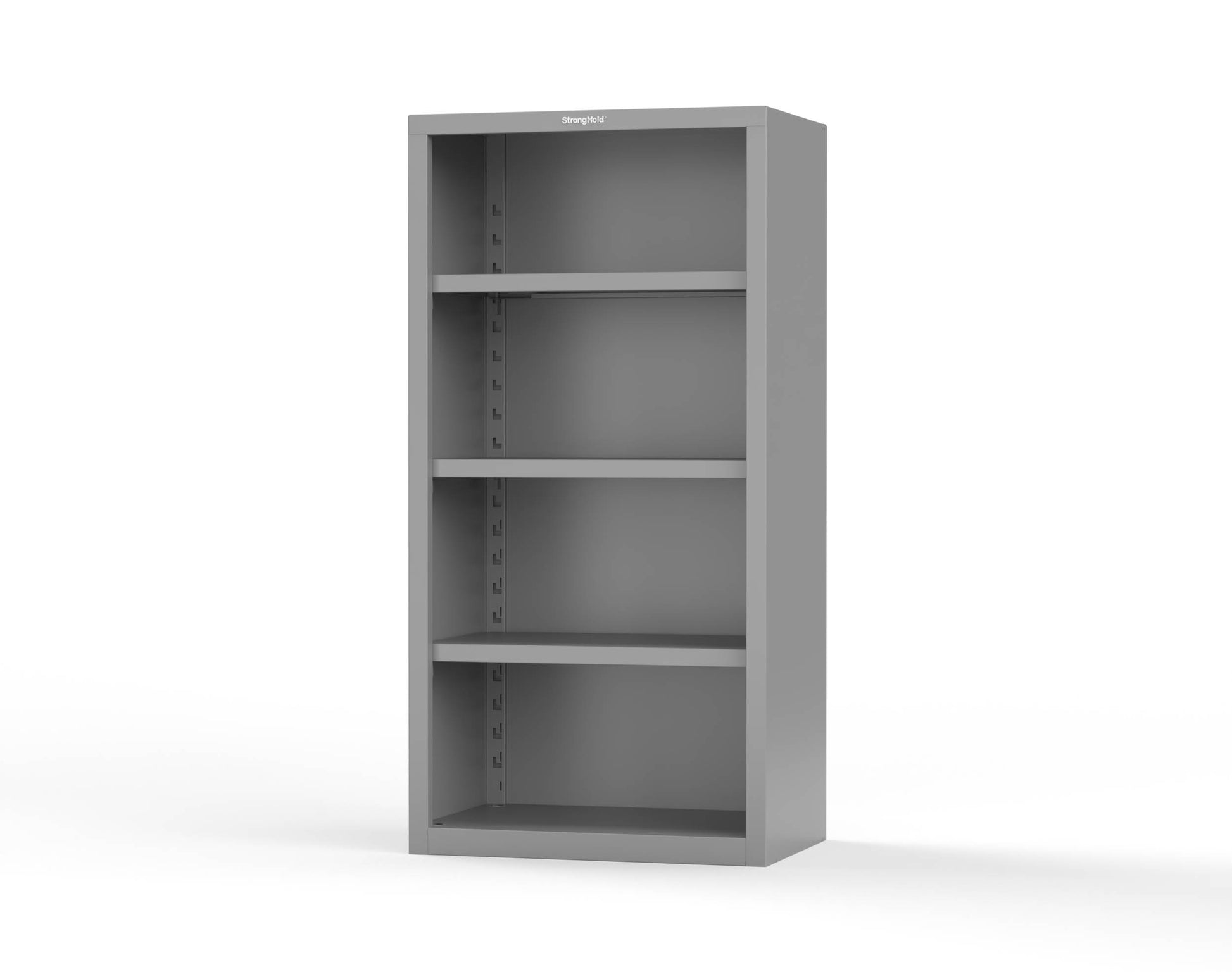 Heavy Duty 18 GA Closed Shelving Unit with 3 Shelves - 36 in. W x 24 in. D x 72 in. H - 36-CSU-243-P-7037