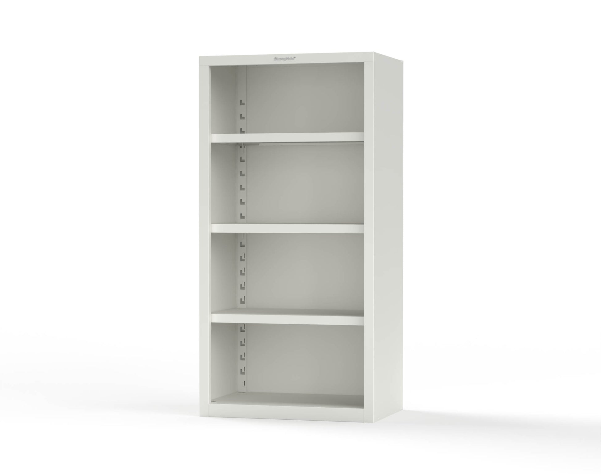 Heavy Duty 18 GA Closed Shelving Unit with 3 Shelves - 36 in. W x 24 in. D x 72 in. H - 36-CSU-243-P-9003