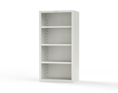 Heavy Duty 18 GA Closed Shelving Unit with 3 Shelves - 36 in. W x 24 in. D x 72 in. H - 36-CSU-243-P-9003