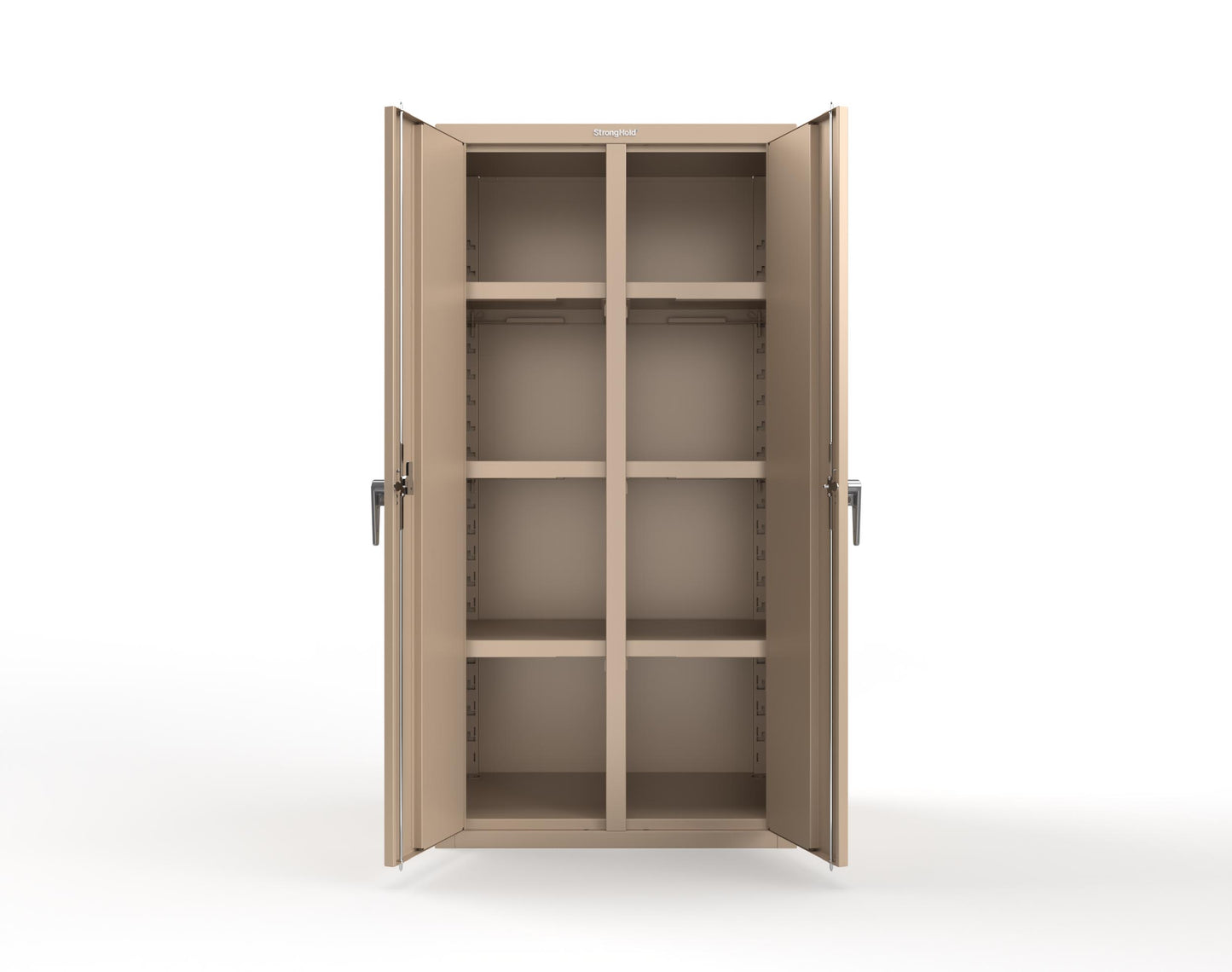 Heavy Duty 18 GA Double Shift Cabinet - 36 in. W x 24 in. D x 72 in. H - 36-DS-246-P-1019