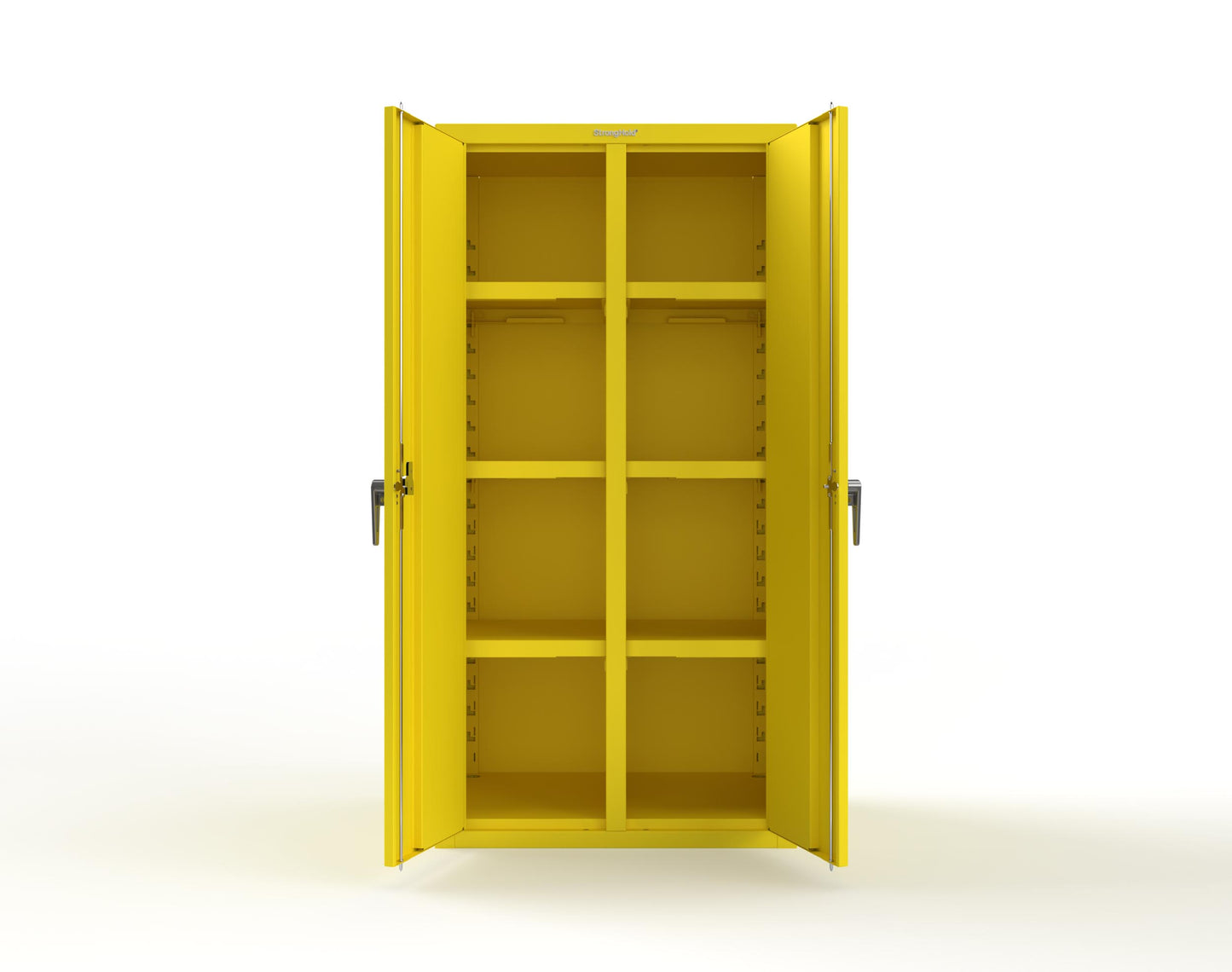 Heavy Duty 18 GA Double Shift Cabinet - 36 in. W x 24 in. D x 72 in. H - 36-DS-246-P-1021