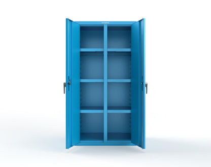 Heavy Duty 18 GA Double Shift Cabinet - 36 in. W x 24 in. D x 72 in. H - 36-DS-246-P-5012
