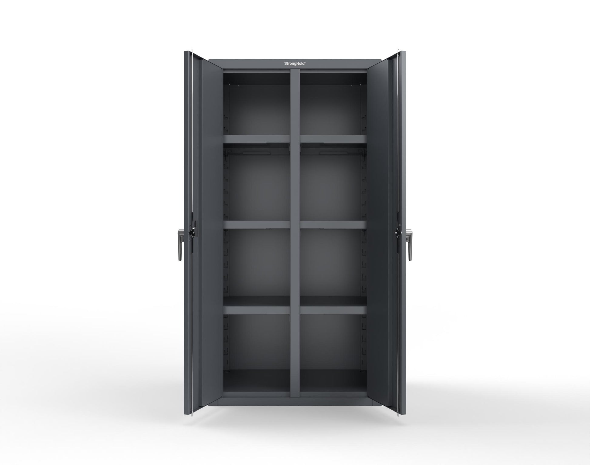 Heavy Duty 18 GA Double Shift Cabinet - 36 in. W x 24 in. D x 72 in. H - 36-DS-246-P-7024