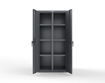 Heavy Duty 18 GA Double Shift Cabinet - 36 in. W x 24 in. D x 72 in. H - 36-DS-246-P-7024