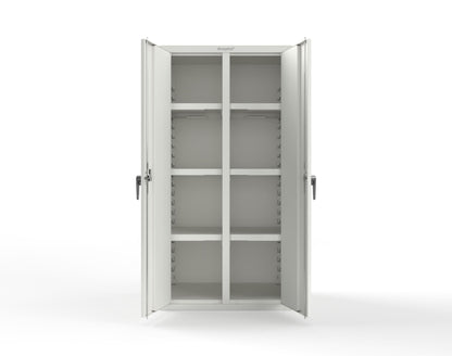 Heavy Duty 18 GA Double Shift Cabinet - 36 in. W x 24 in. D x 72 in. H - 36-DS-246-P-9003