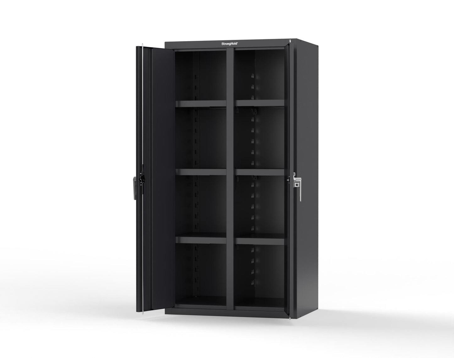 Heavy Duty 18 GA Double Shift Cabinet - 36 in. W x 24 in. D x 72 in. H - 36-DS-246-P-9005