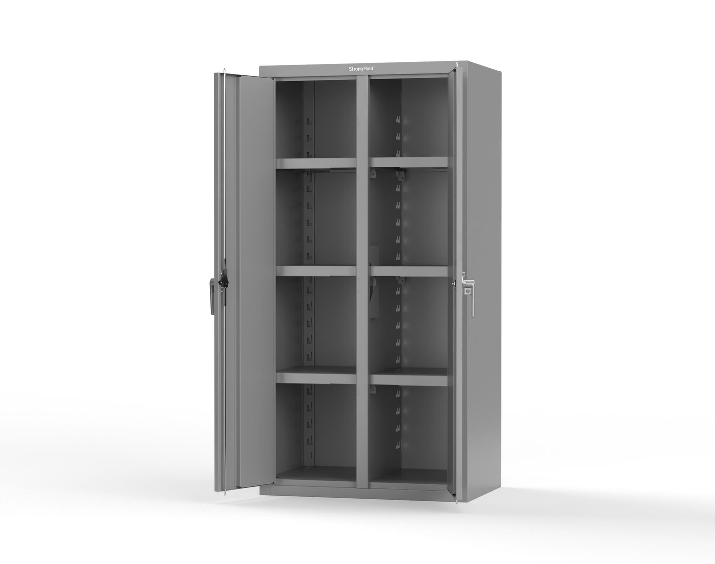 Heavy Duty 18 GA Double Shift Cabinet - 36 in. W x 24 in. D x 72 in. H - 36-DS-246-P-7037