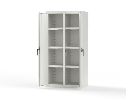Heavy Duty 18 GA Double Shift Cabinet - 36 in. W x 24 in. D x 72 in. H - 36-DS-246-P-9003