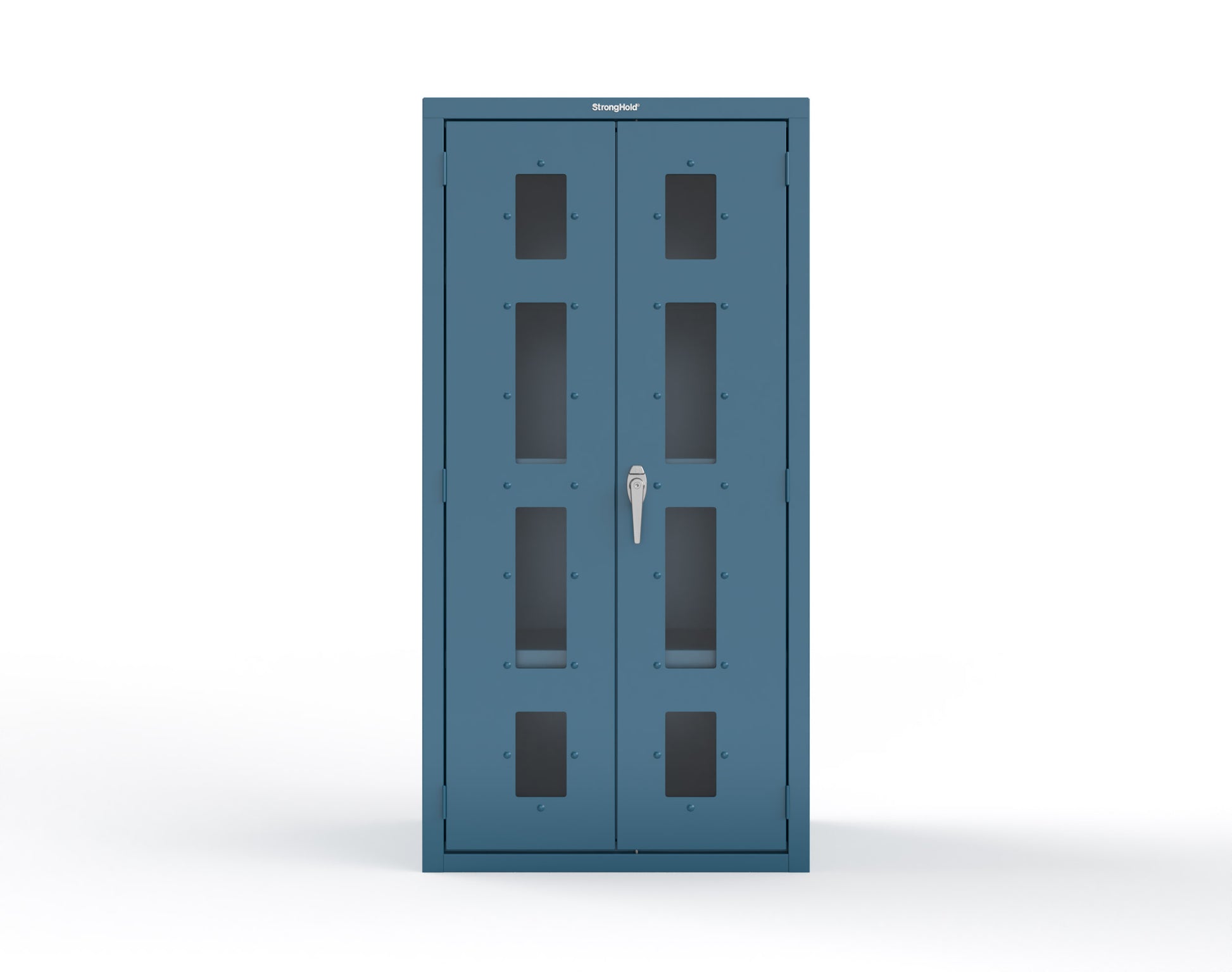 Heavy Duty 18 GA Cabinet with Clearview Doors - 36 in. W x 24 in. D x 72 in. H - 36-LD-243-P-5001