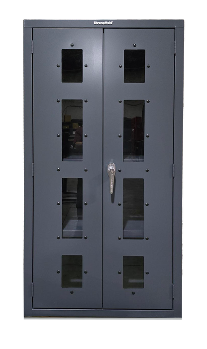 Heavy Duty 18 GA Cabinet with Clearview Doors - 36 in. W x 24 in. D x 72 in. H - Outlet