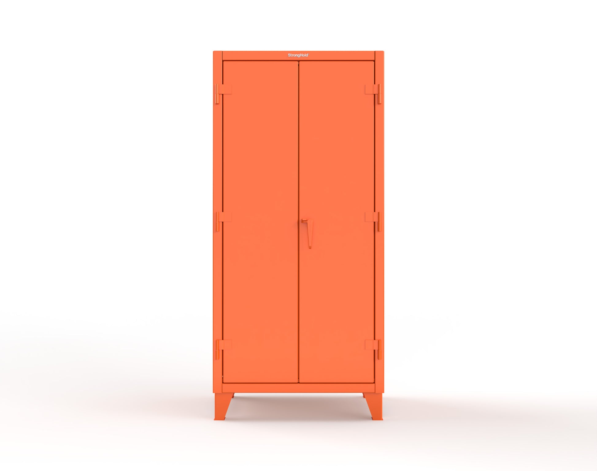 Extreme Duty 12 GA Cabinet with Pegboard Doors, 4 Shelves - 36 In. W x 24 In. D x 78 In. H - 36-PB-244-2009